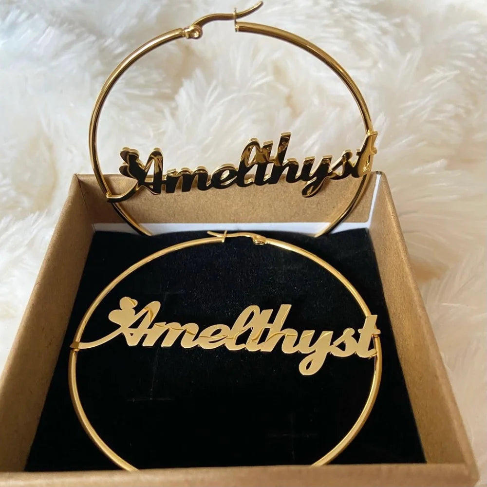 Simple Hoop Earrings