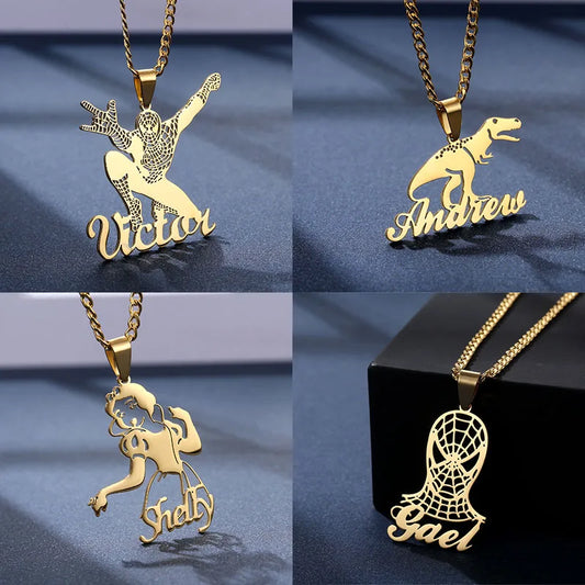 Custom  Name Cartoon Character